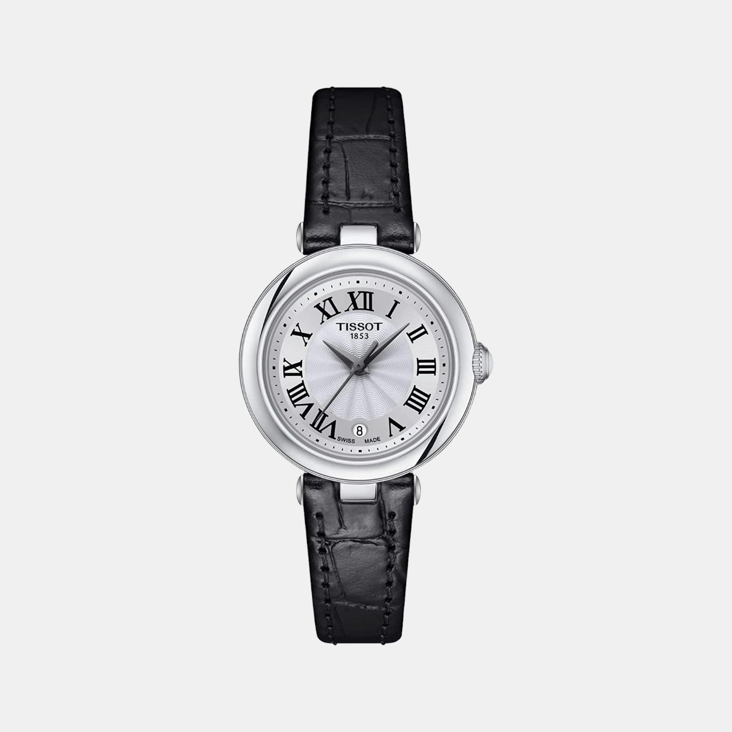 Bellissima Women Quartz White Dial Analog Leather Watch T1260101601300