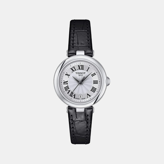 Bellissima Women Quartz White Dial Analog Leather Watch T1260101601300