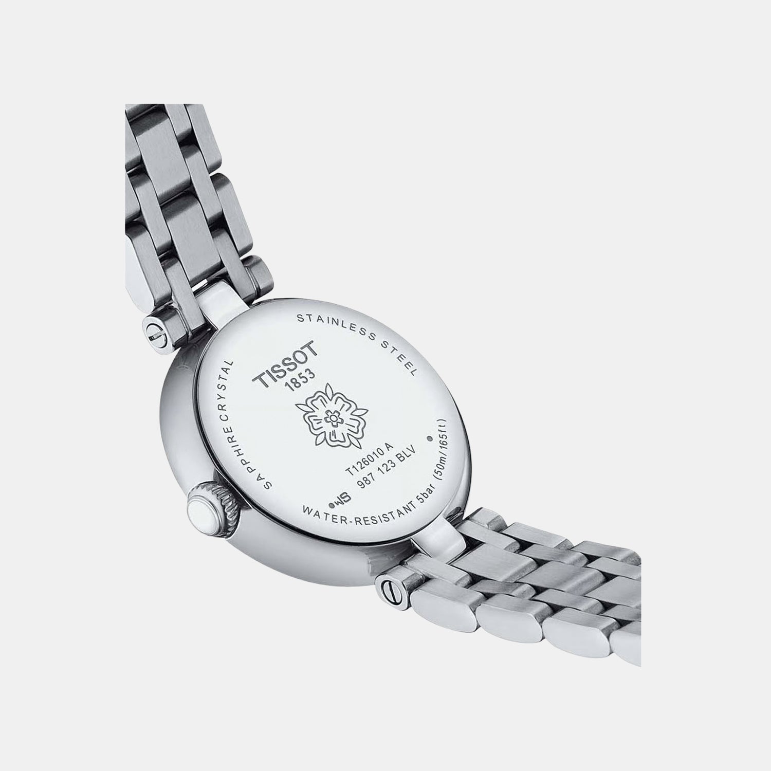 Bellissima Women Quartz Mother Of Pearl Dial Analog Stainless Steel Watch T1260106111300