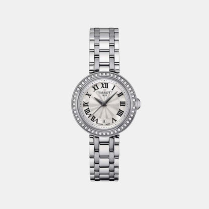 Bellissima Women Quartz Mother Of Pearl Dial Analog Stainless Steel Watch T1260106111300