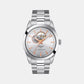 Tissot Gentleman Men Automatic Silver Dial Analog Stainless Steel Watch T1274071103101