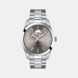 Tissot Gentleman Men Automatic Silver Dial Analog Stainless Steel Watch T1274071108100