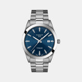 Tissot Gentleman Men Quartz Blue Dial Analog Titanium Watch T1274104404100