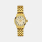 Classic Dream Women Quartz Ivory Dial Analog Stainless Steel Watch T1292103326300