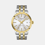 Classic Dream Men Automatic Silver Dial Analog Stainless Steel Watch T1294072203101