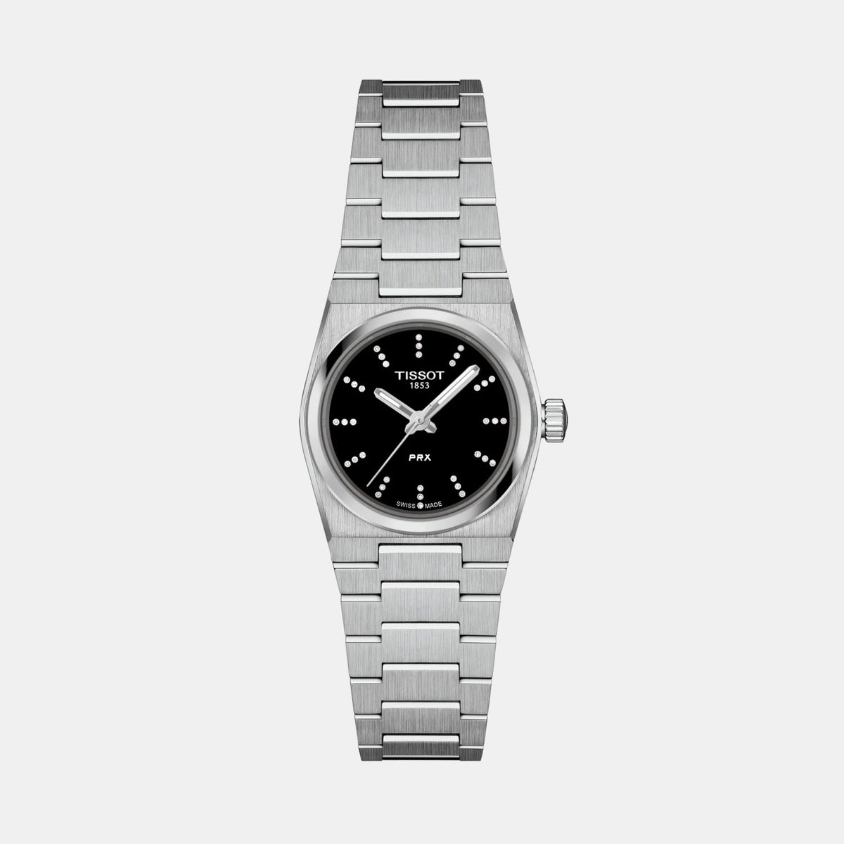 PRX Women Quartz Black Dial Analog Stainless Steel Watch T1370101105600
