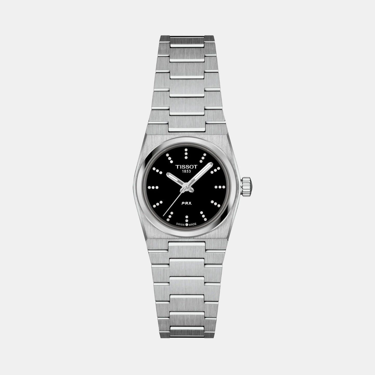 PRX Women Quartz Black Dial Analog Stainless Steel Watch T1370101105600