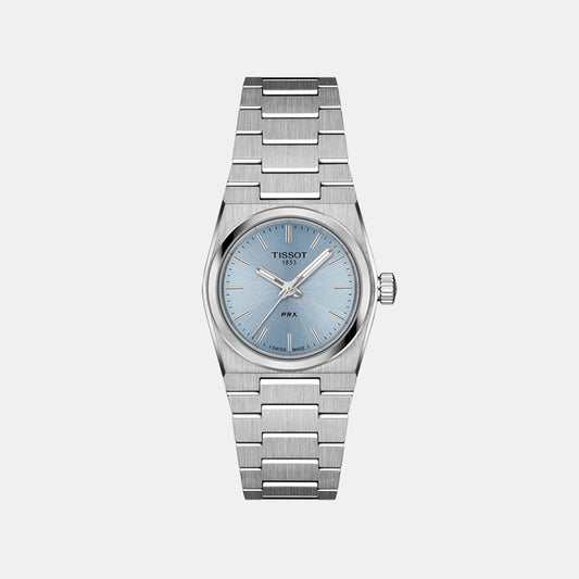 PRX Women Quartz Blue Dial Analog Stainless Steel Watch T1370101135100