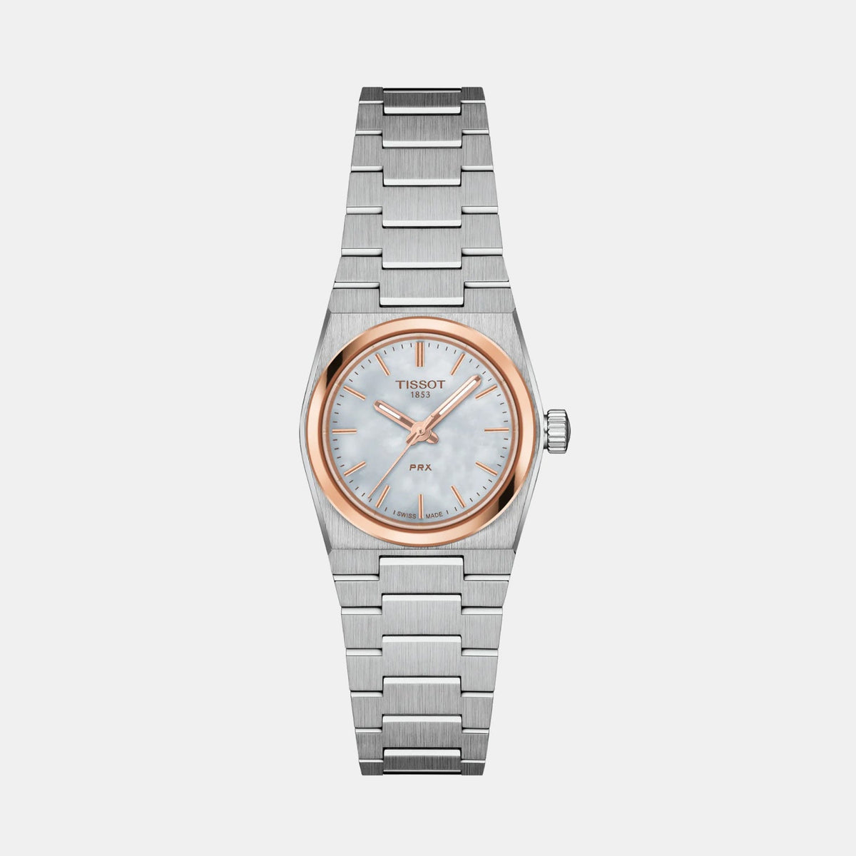 PRX Women Quartz Mother Of Pearl Dial Analog Stainless Steel Watch T1370102111100