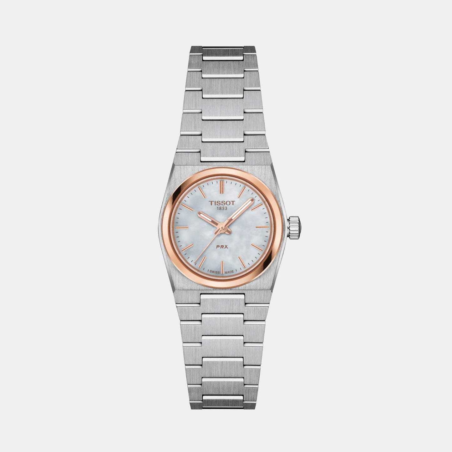 PRX Women Quartz Mother Of Pearl Dial Analog Stainless Steel Watch T1370102111100