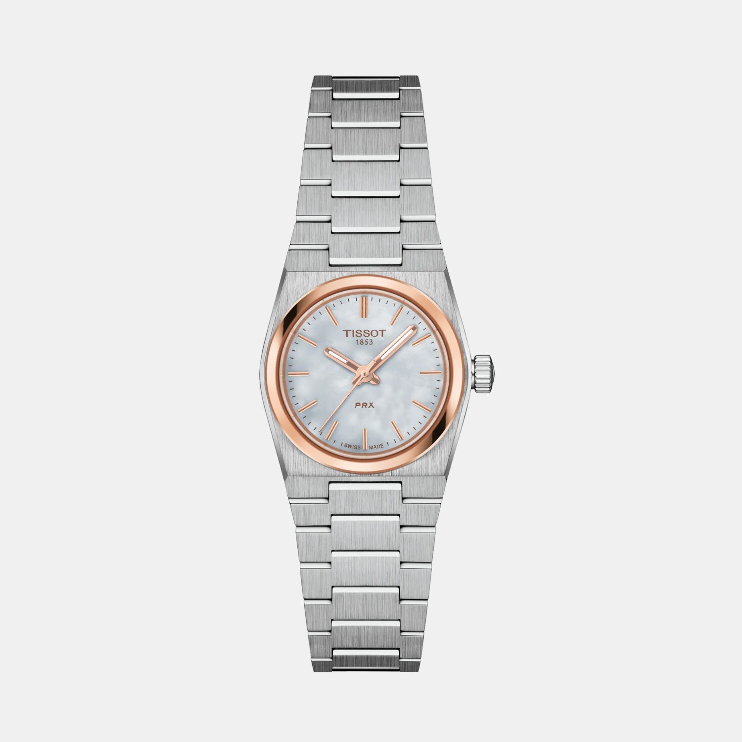 PRX Women Quartz Mother Of Pearl Dial Analog Stainless Steel Watch T1370102111100