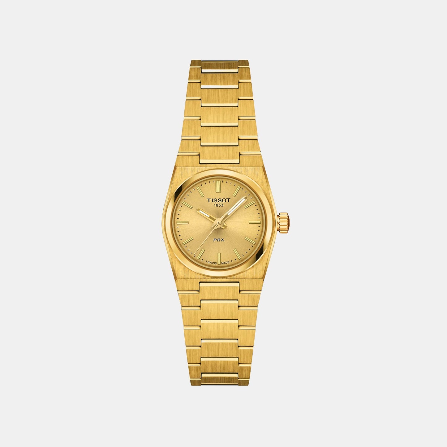 PRX Women Quartz Champagne Dial Analog Stainless Steel Watch T1370103302100