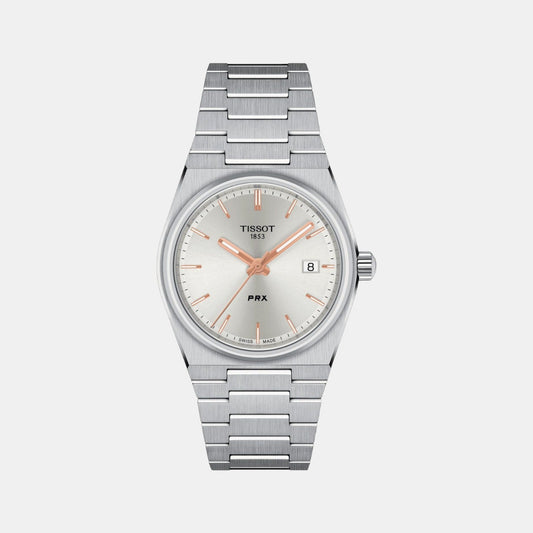 PRX Women Quartz Silver Dial Analog Stainless Steel Watch T1372101103100