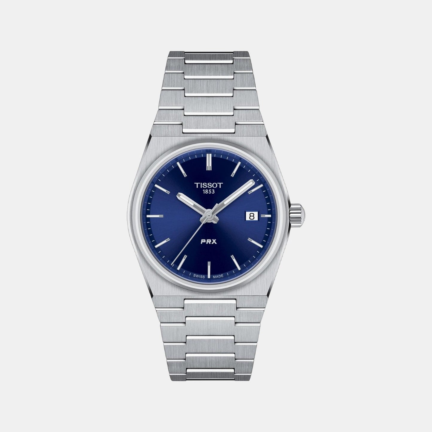 PRX Unisex Quartz Blue Dial Analog Stainless Steel Watch T1372101104100