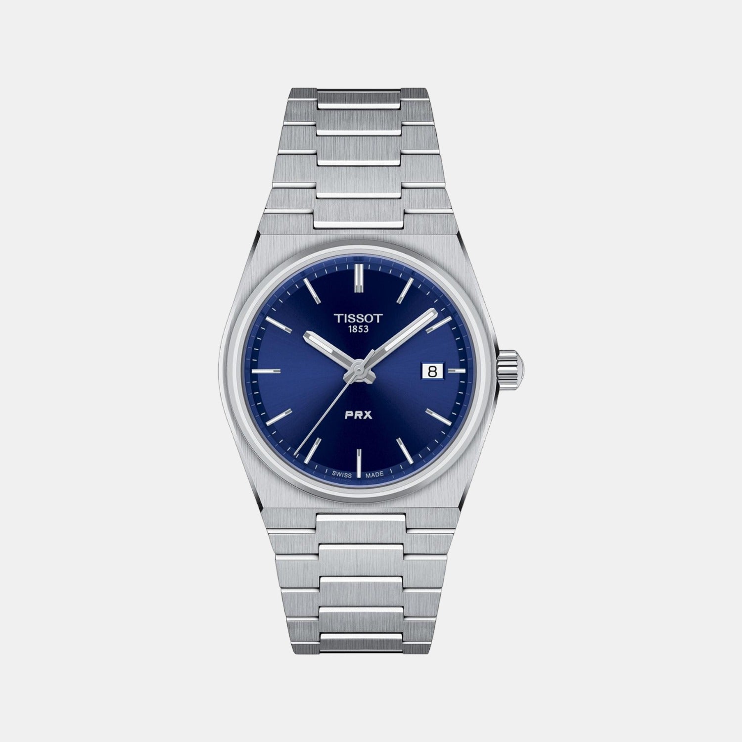 PRX Unisex Quartz Blue Dial Analog Stainless Steel Watch T1372101104100