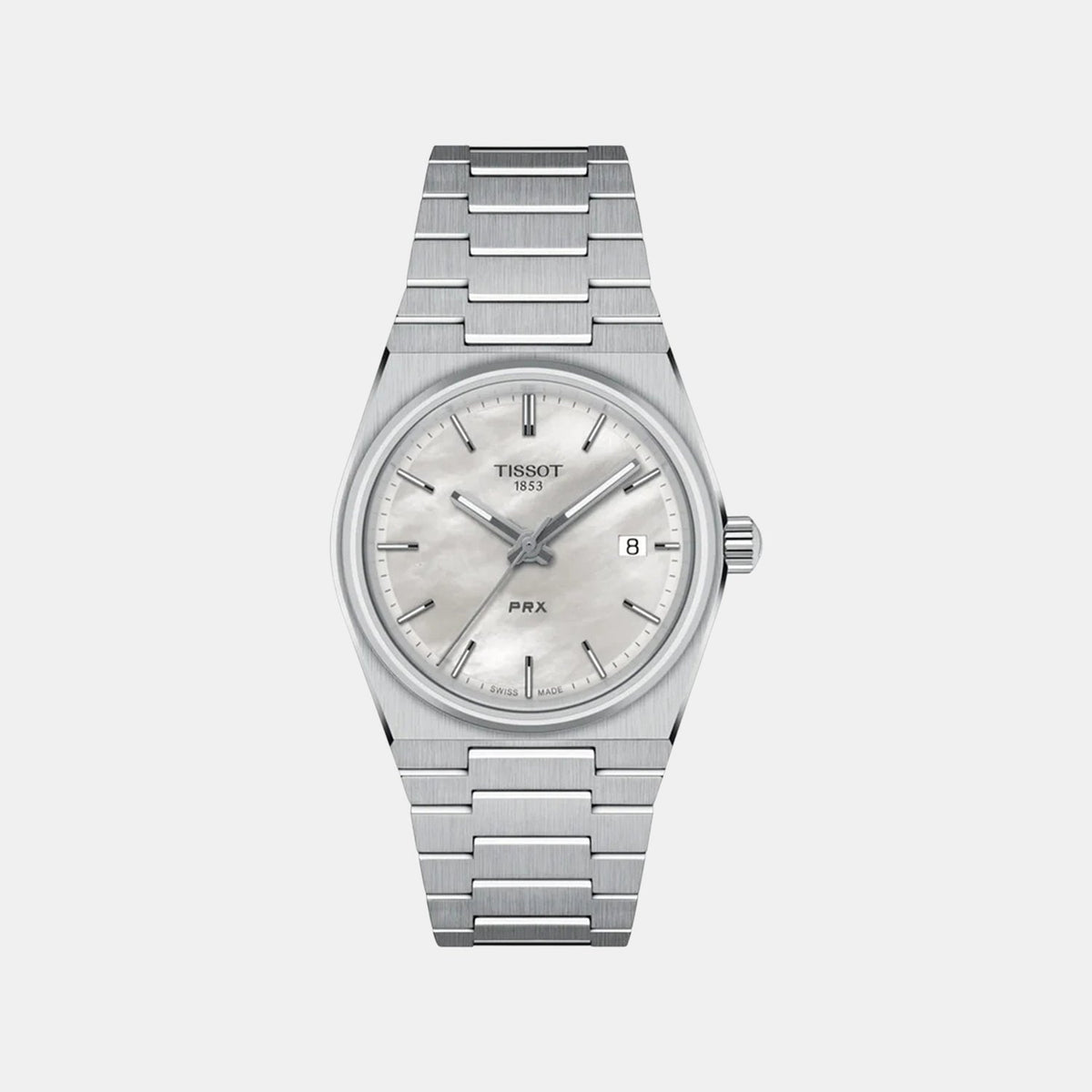 PRX Women Quartz Mother Of Pearl Dial Analog Stainless Steel Watch T1372101111100