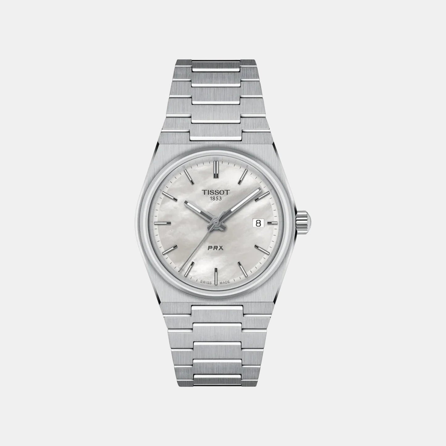 PRX Women Quartz Mother Of Pearl Dial Analog Stainless Steel Watch T1372101111100