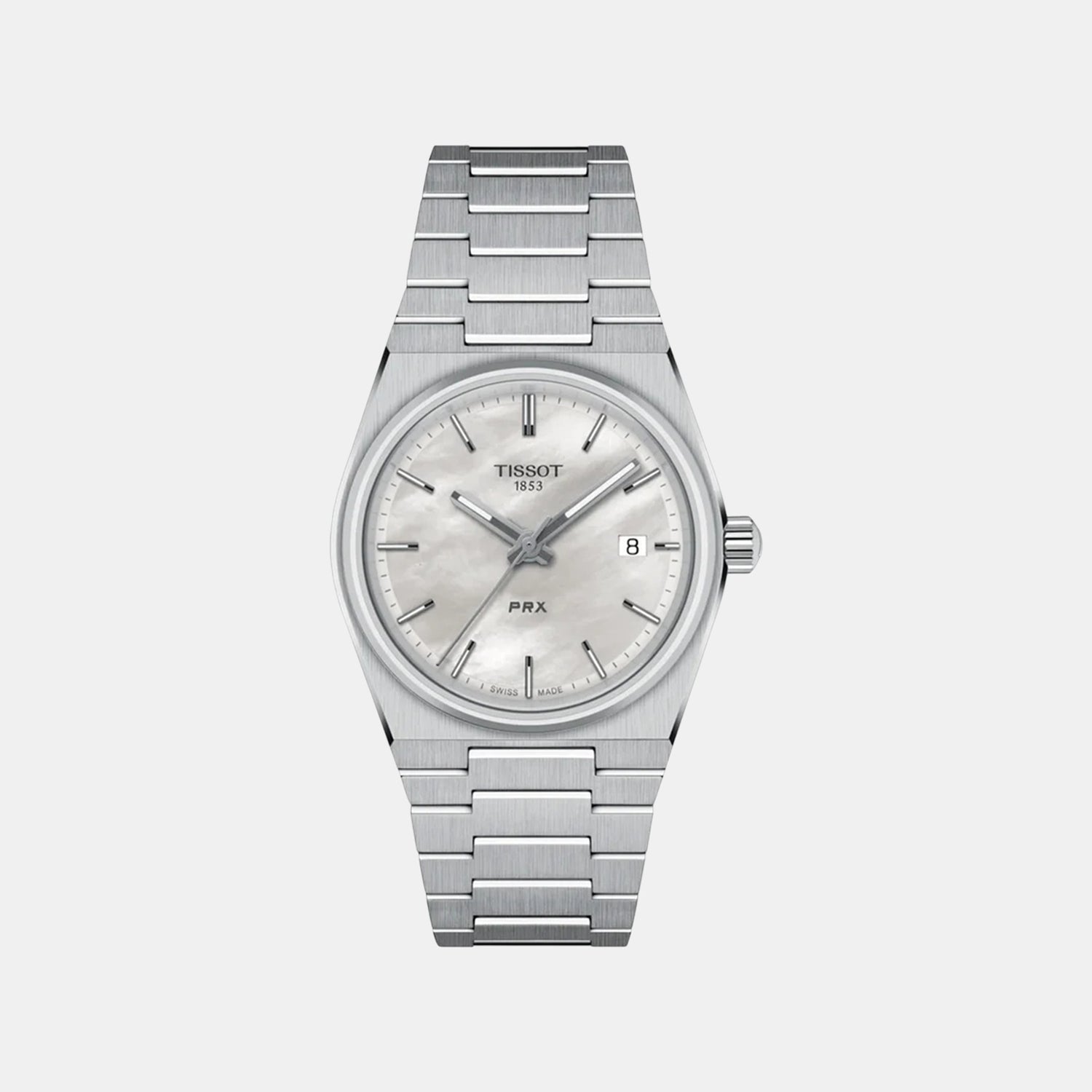 PRX Women Quartz Mother Of Pearl Dial Analog Stainless Steel Watch T1372101111100