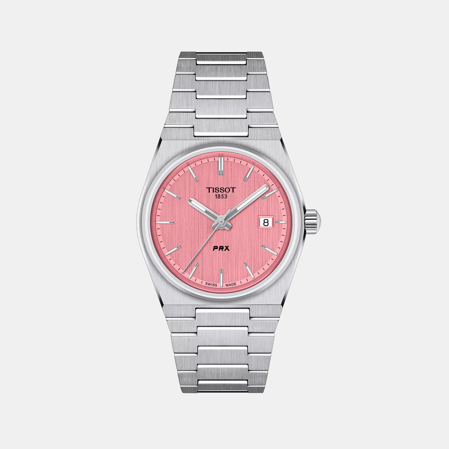 PRX Women Quartz Pink Dial Analog Stainless Steel Watch T1372101133100