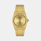 PRX Unisex Quartz Champagne Dial Analog Stainless Steel Watch T1372103302100