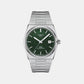 PRX Men Automatic Green Dial Analog Stainless Steel Watch T1374071109100