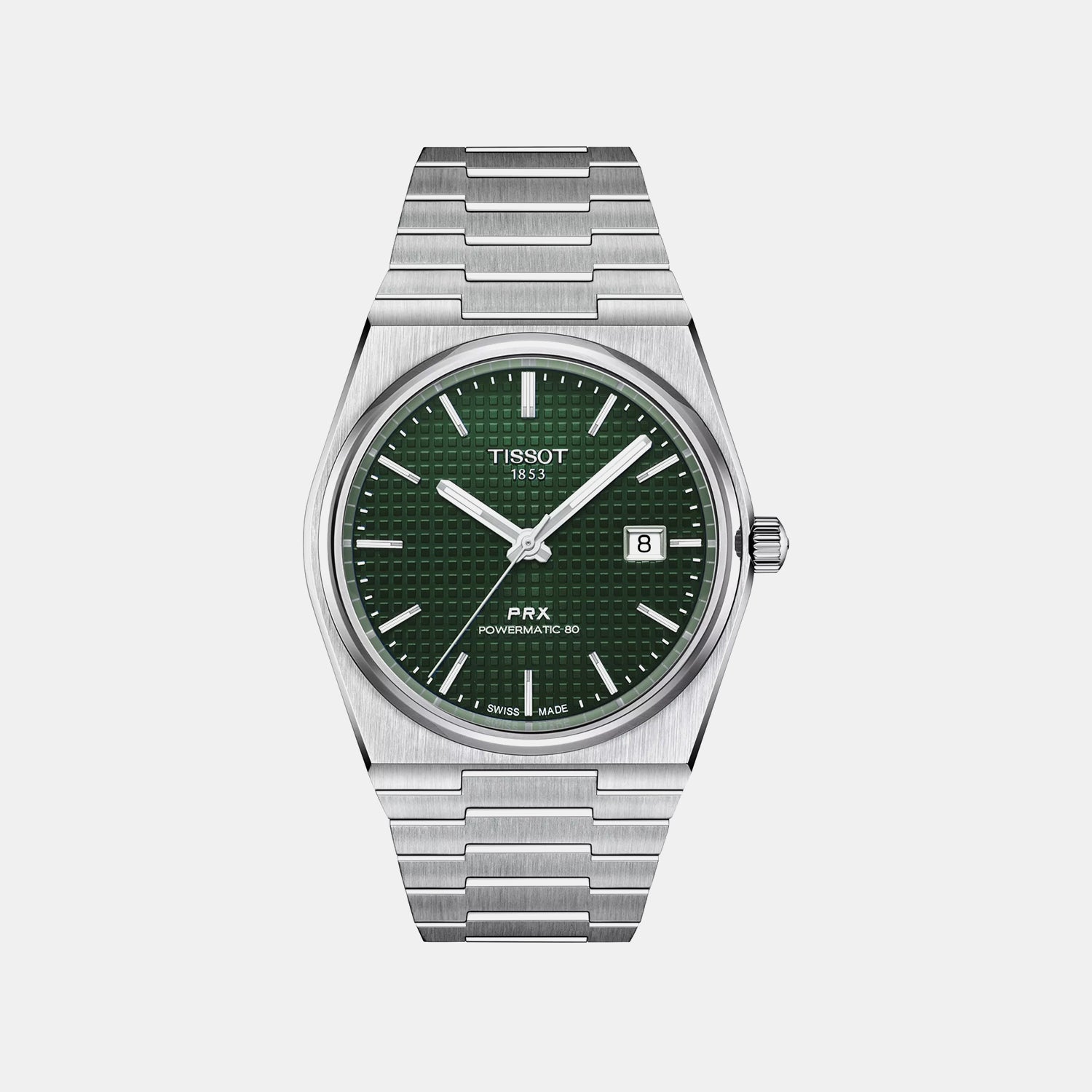 PRX Men Automatic Green Dial Analog Stainless Steel Watch T1374071109100