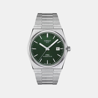 PRX Men Automatic Green Dial Analog Stainless Steel Watch T1374071109100