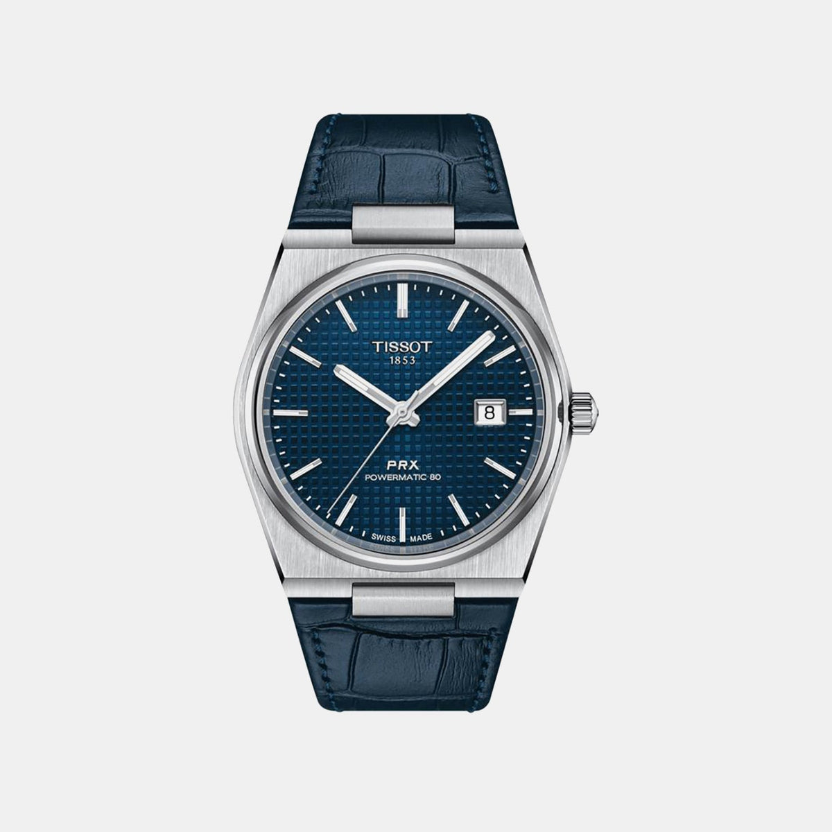 PRX Men Automatic Blue Dial Analog Leather Watch T1374071604100