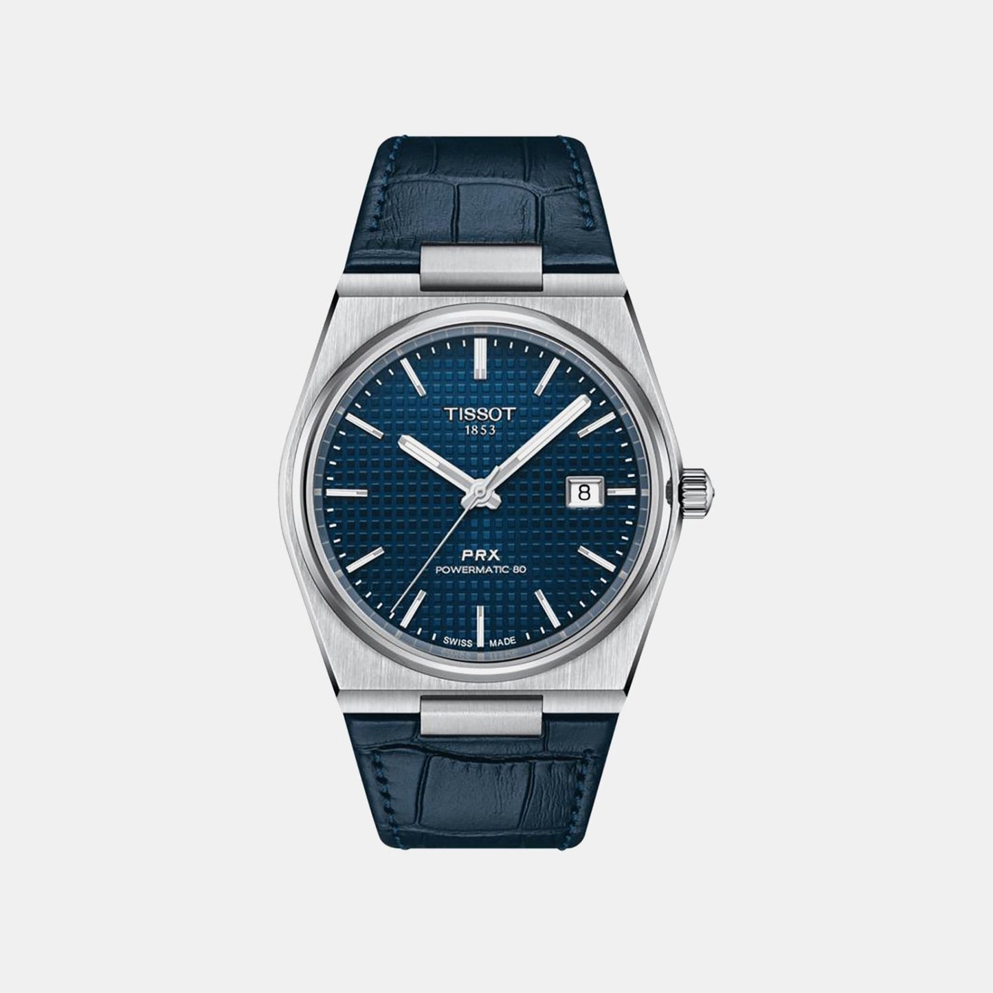 PRX Men Automatic Blue Dial Analog Leather Watch T1374071604100