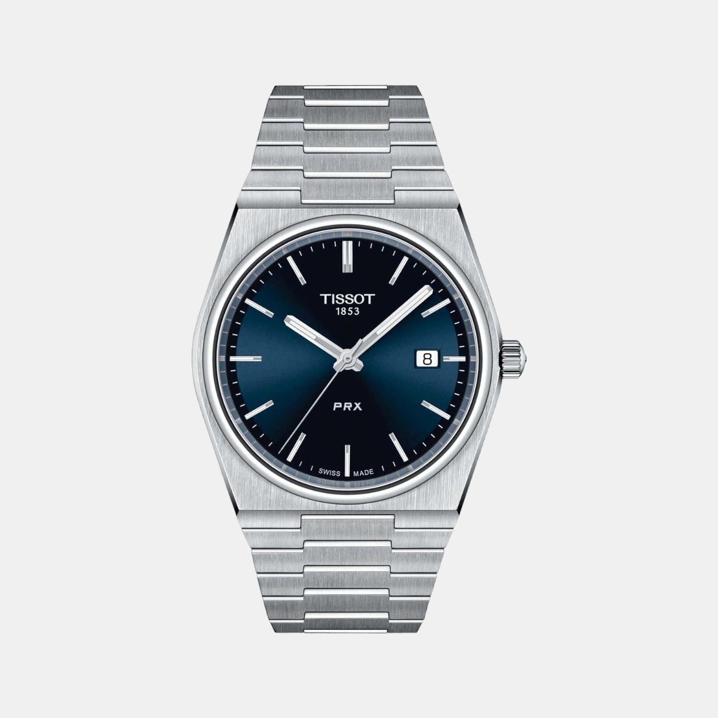 PRX Men Quartz Blue Dial Analog Stainless Steel Watch T1374101104100