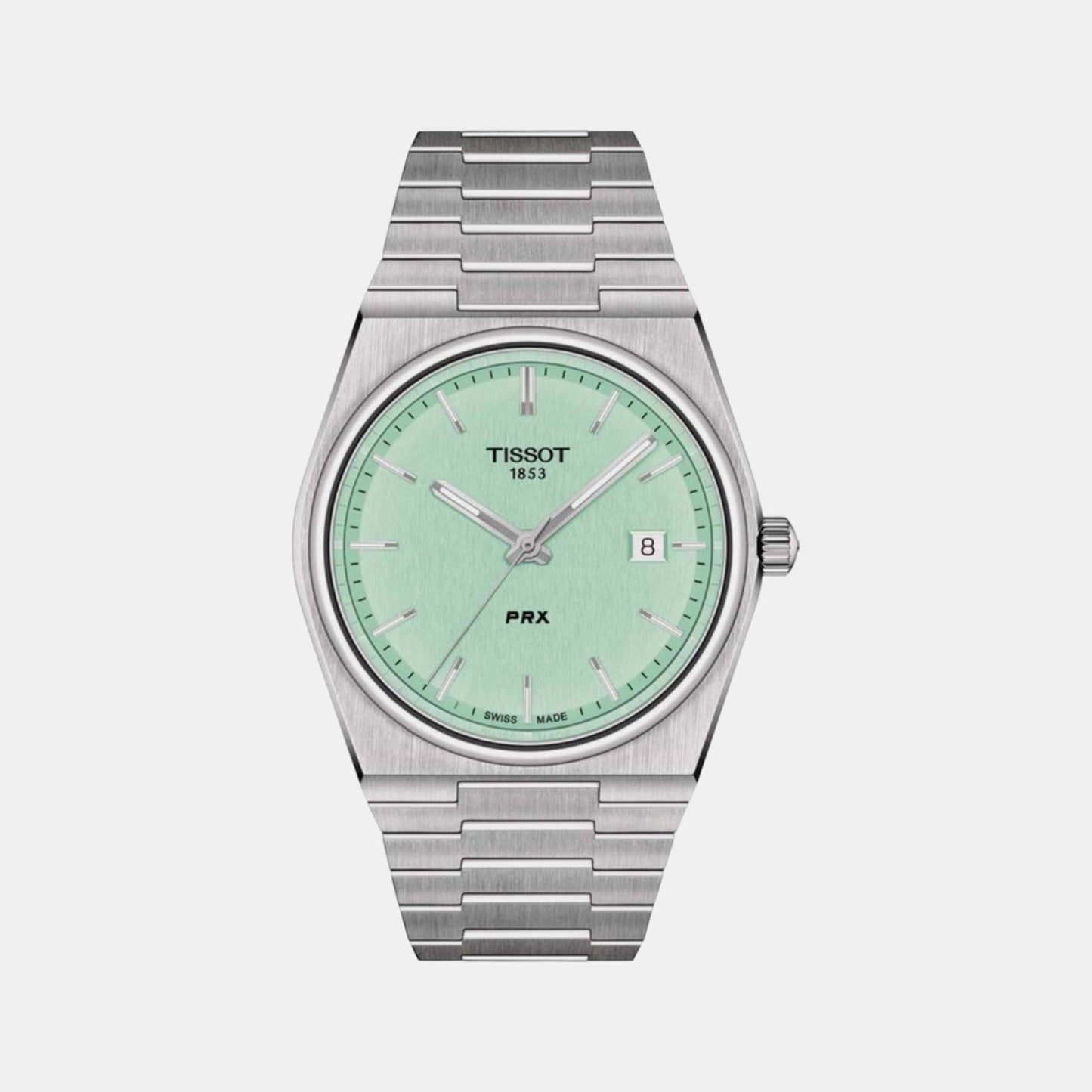 PRX Men Quartz Green Dial Analog Stainless Steel Watch T1374101109101