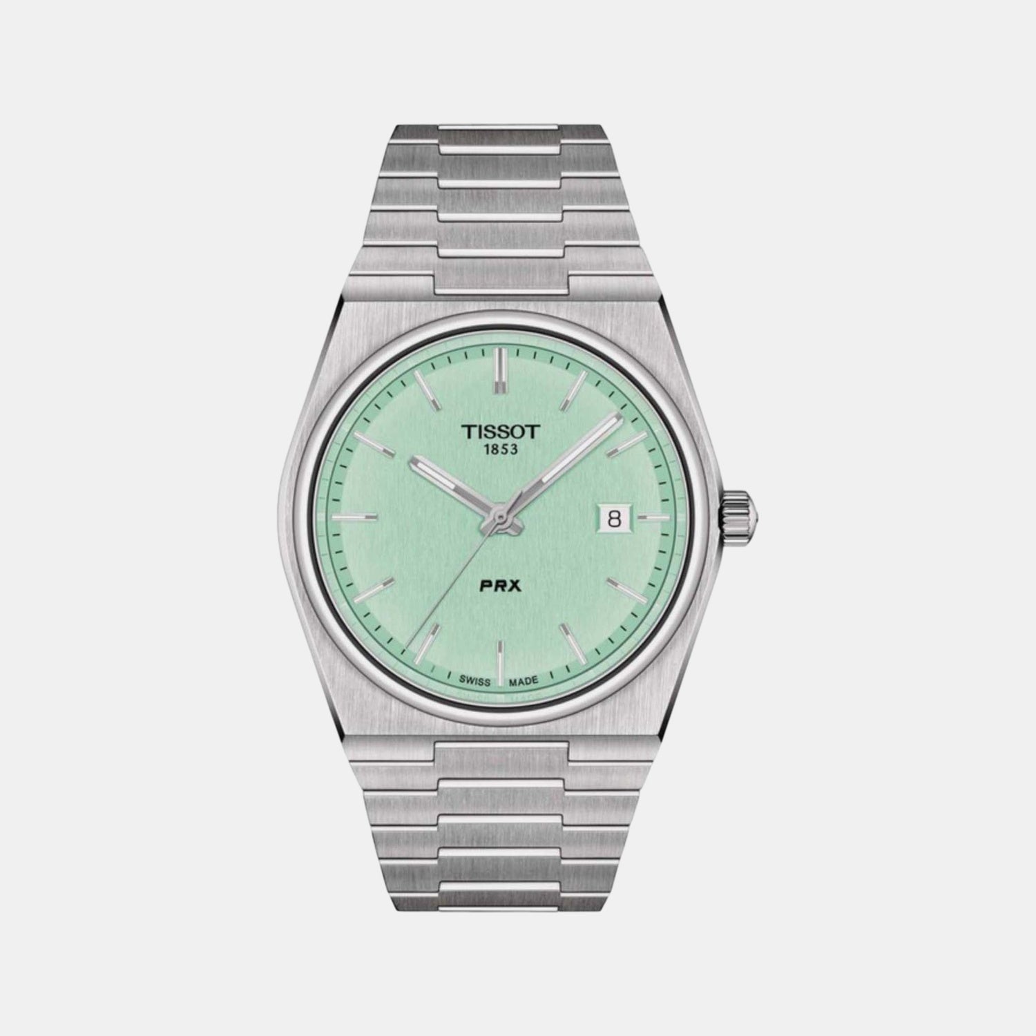 PRX Men Quartz Green Dial Analog Stainless Steel Watch T1374101109101