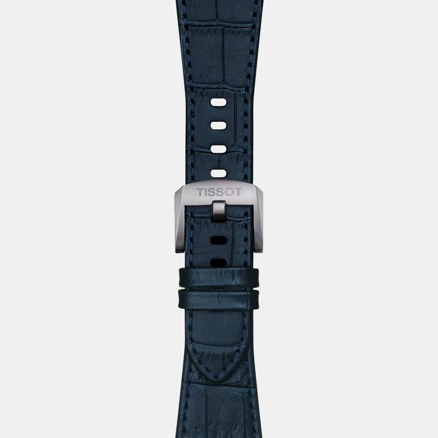 PRX Men Quartz Blue Dial Analog Leather Watch T1374101604100