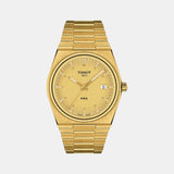 PRX Men Quartz Champagne Dial Analog Stainless Steel Watch T1374103302100