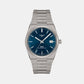 PRX Men Automatic Blue Dial Analog Titanium Watch T1378074404100