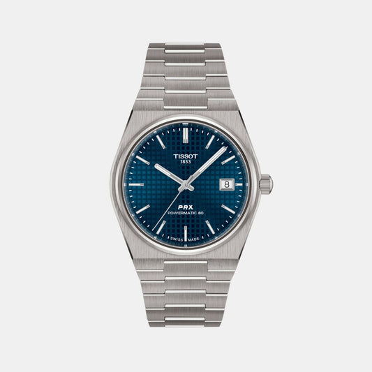 PRX Men Automatic Blue Dial Analog Titanium Watch T1378074404100