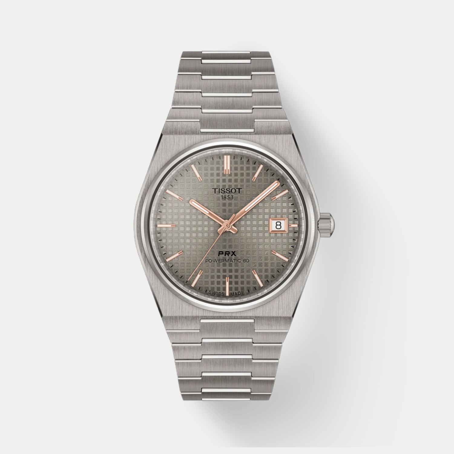 PRX Unisex Automatic Grey Dial Analog Titanium Watch T1378074406100