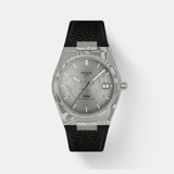 PRX Unisex Automatic Silver Dial Analog Leather Watch T1378079608100