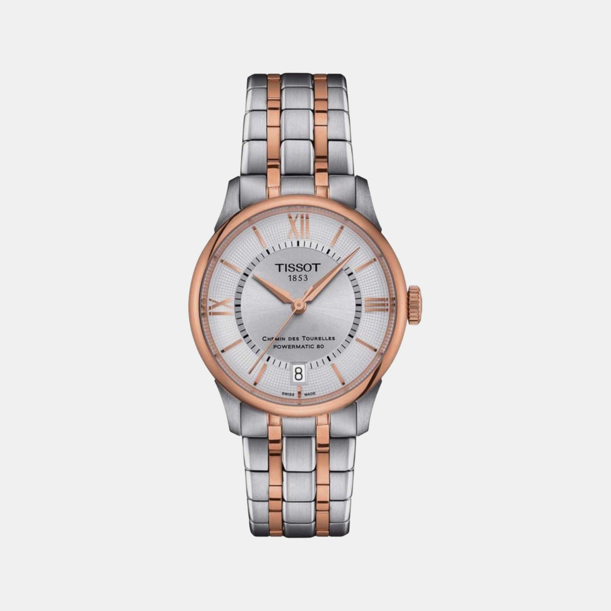 Chemin Des Tourelles Women Automatic Silver Dial Analog Stainless Steel Watch T1392072203800