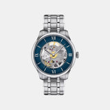 Chemin Des Tourelles Unisex Automatic Blue Dial Analog Stainless Steel Watch T1398361104800