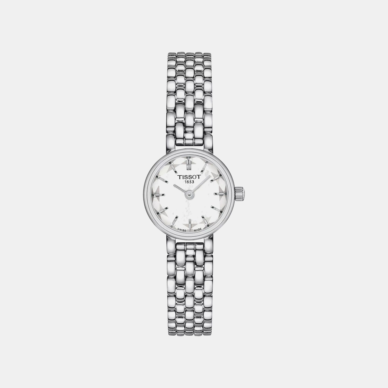 Lovely Women Quartz Mother Of Pearl Dial Analog Stainless Steel Watch T1400091111100