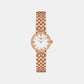 Classic Traditional Women Quartz Mother Of Pearl Dial Analog Stainless Steel Watch T1400093311100