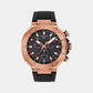 T-Race Men Quartz Black Dial Chronograph Silicone Watch T1414173705100