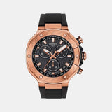 T-Race Men Quartz Black Dial Chronograph Silicone Watch T1414173705100