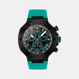 T-Race Men Quartz Black Dial Chronograph Silicone Watch T1414173705101
