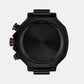 T-Race Men Quartz Grey Dial Chronograph Silicone Watch T1414173706101