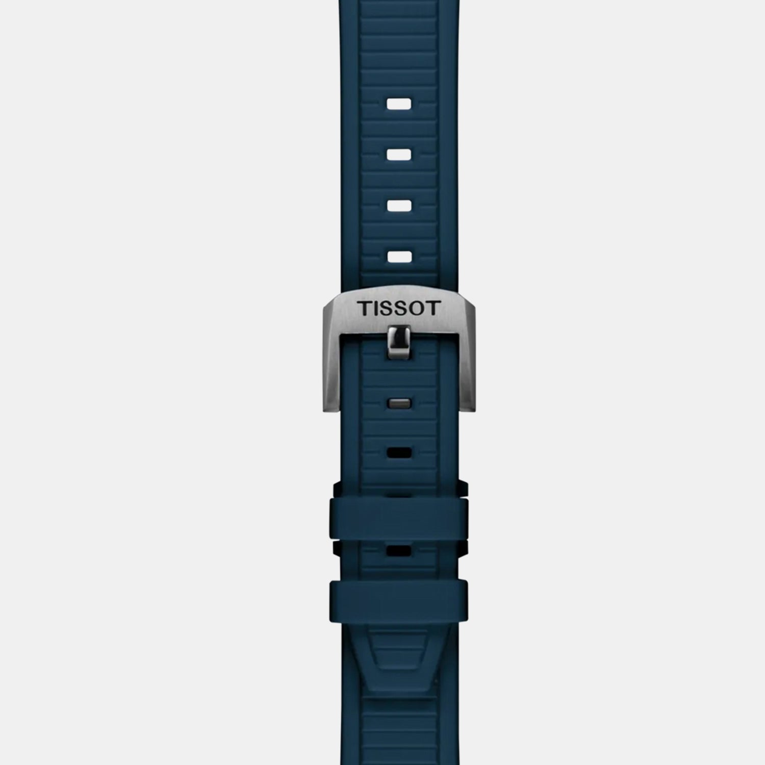Sport Women Quartz Blue Dial Analog Silicone Watch T1418171704100