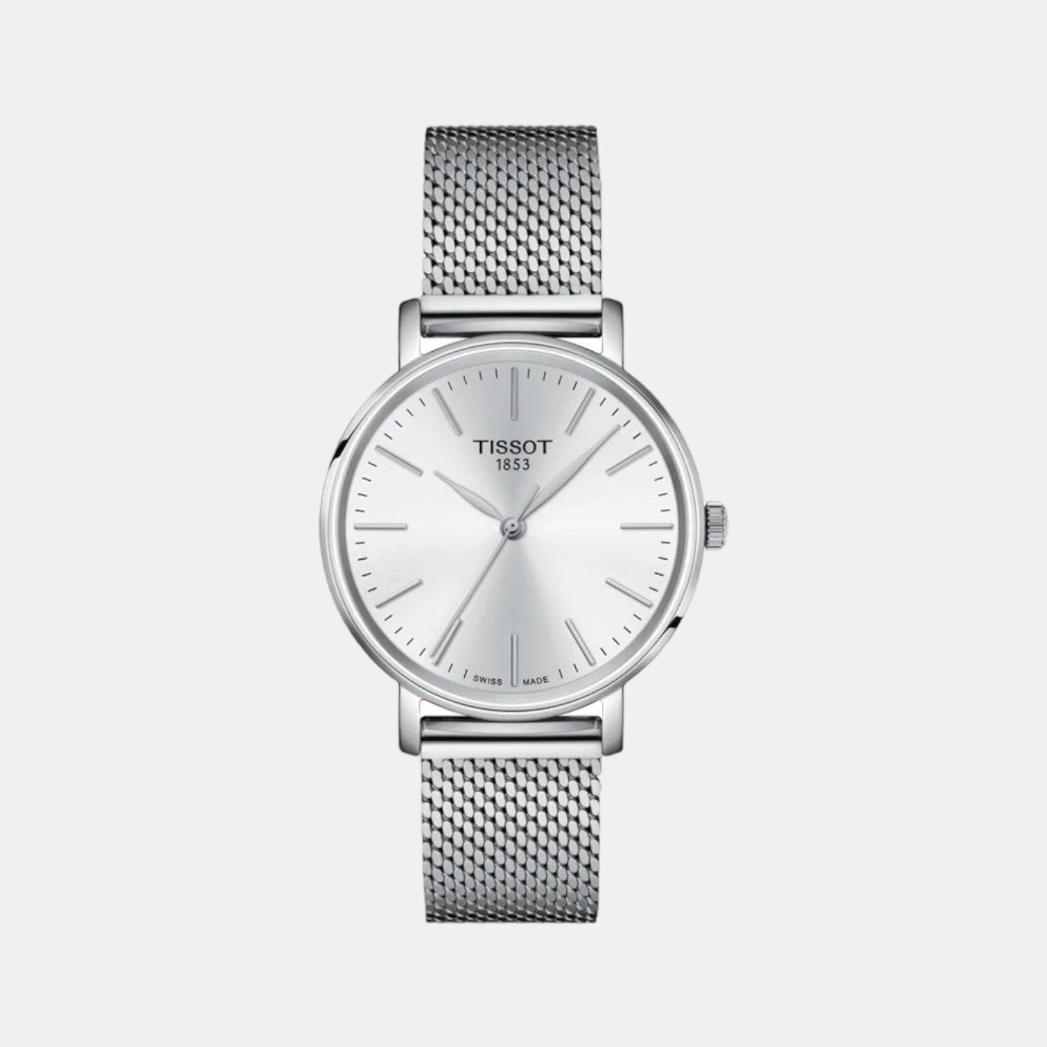 Everytime Women Quartz White Dial Analog Stainless Steel Watch T1432101101100