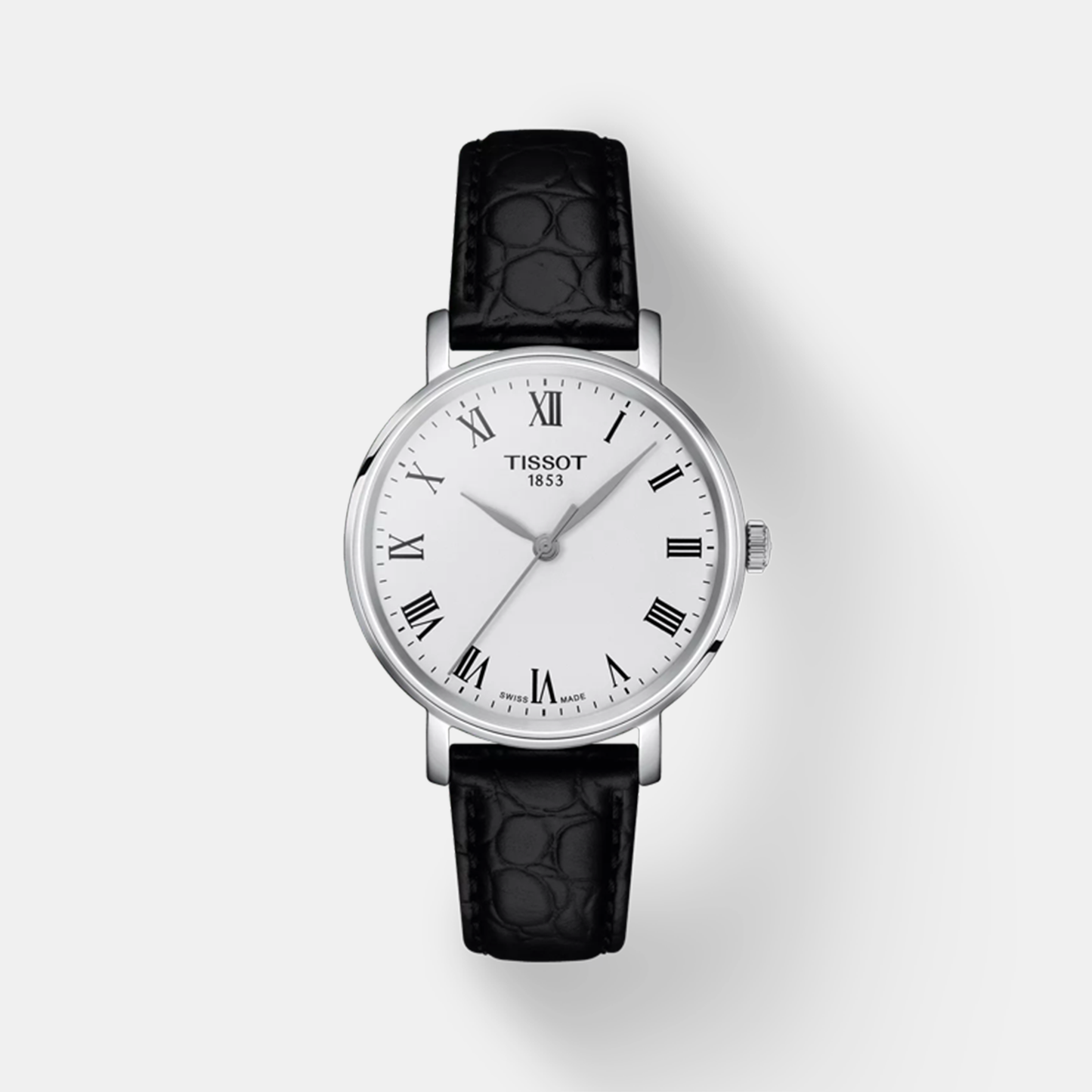 Everytime Women Quartz Silver Dial Analog Leather Watch T1432101603300