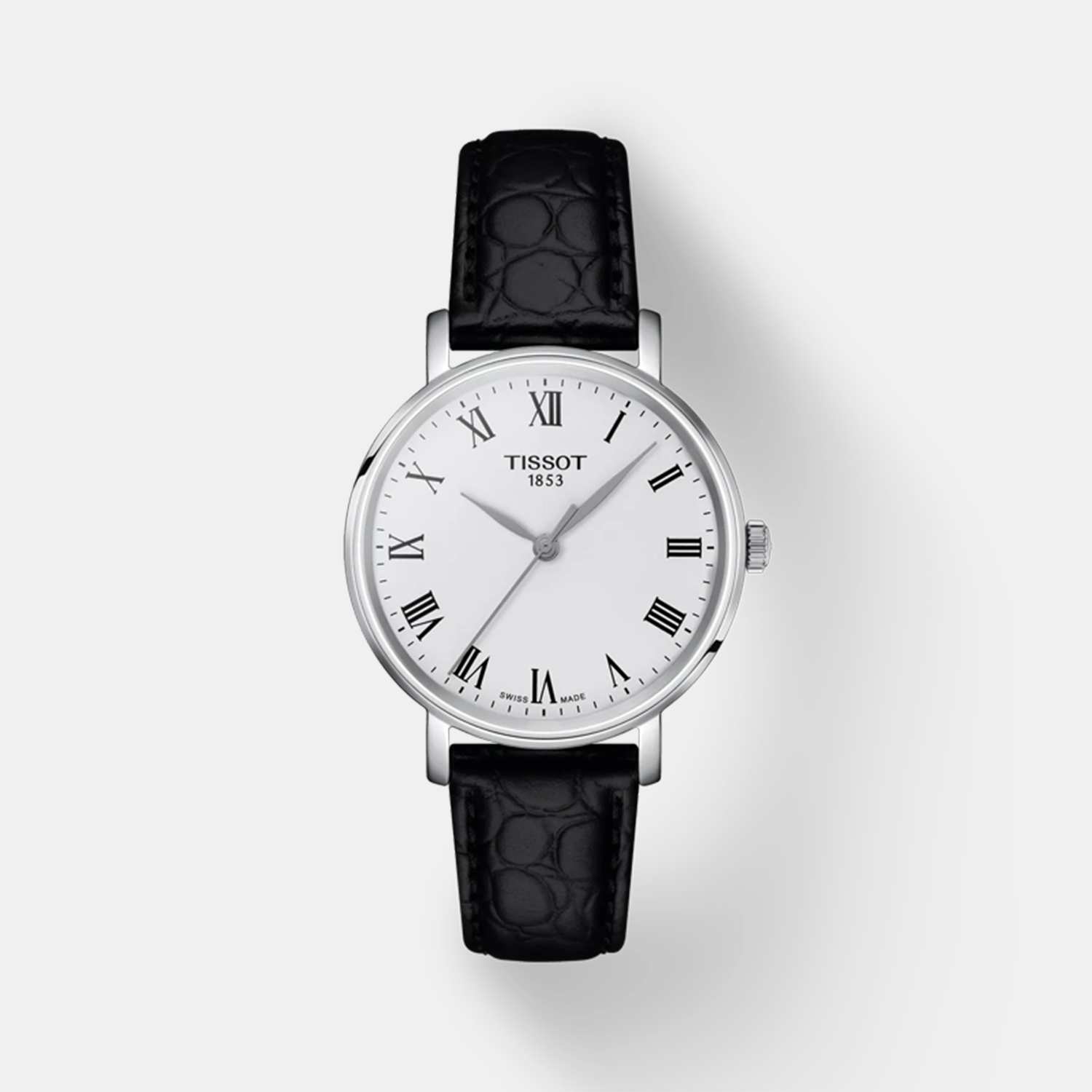 Everytime Women Quartz Silver Dial Analog Leather Watch T1432101603300